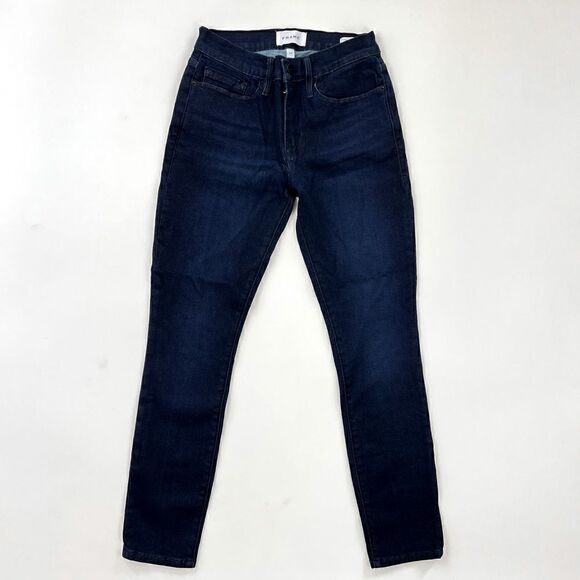 FRAME Le Jeanne De Skinny Jeans Crop 28 - Picture 3 of 11